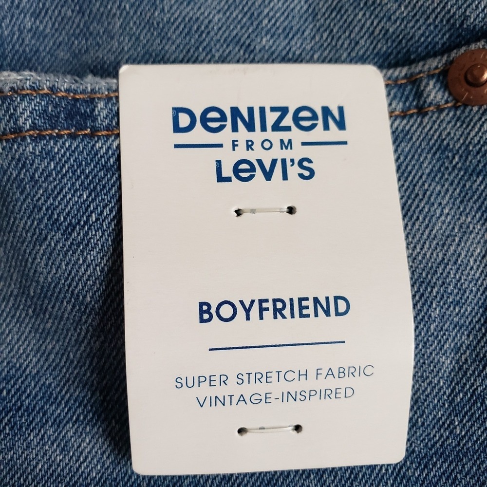 Levis Denizen Jeans Womens 20 Boyfriend Fit Super Stretch - Picture 4 of 5